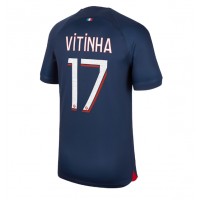 Moški Nogometni dresi Paris Saint-Germain Vitinha Ferreira #17 Domači 2023-24 Kratek Rokav